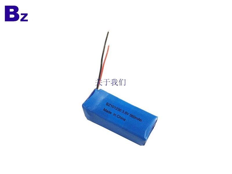 101230 3.7V 560mAh Rechargeable LiPo Battery