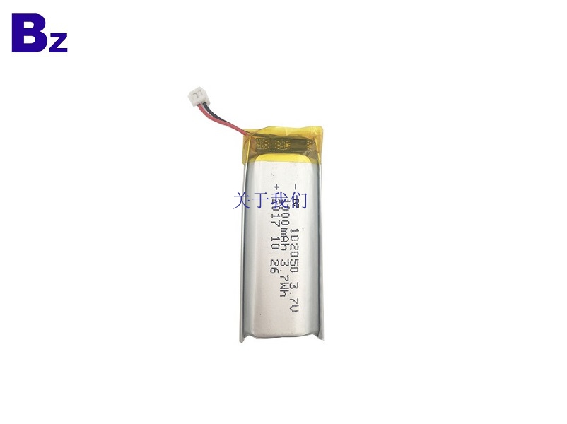 102050 1000mAh 3.7V 可充电锂聚合物电池