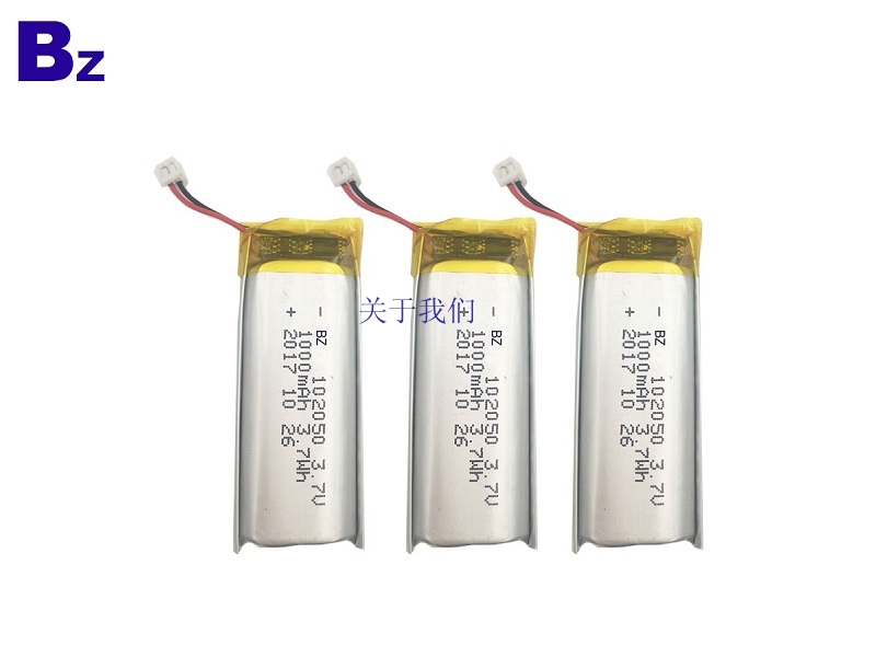 1000mAh 3.7V Rechargeable Li-Polymer Battery