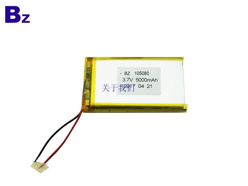 105080 5000mah 3.7V Rechargeable Li-polymer Battery Pack