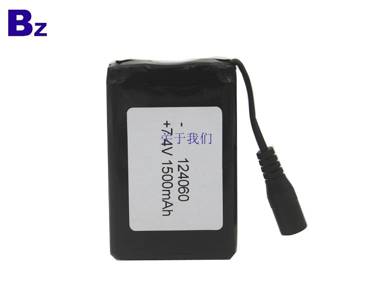 Customized Rechargeable Lipo Battery BZ 124060 2S 7.4V 1500mAh Polymer Li-ion Battery