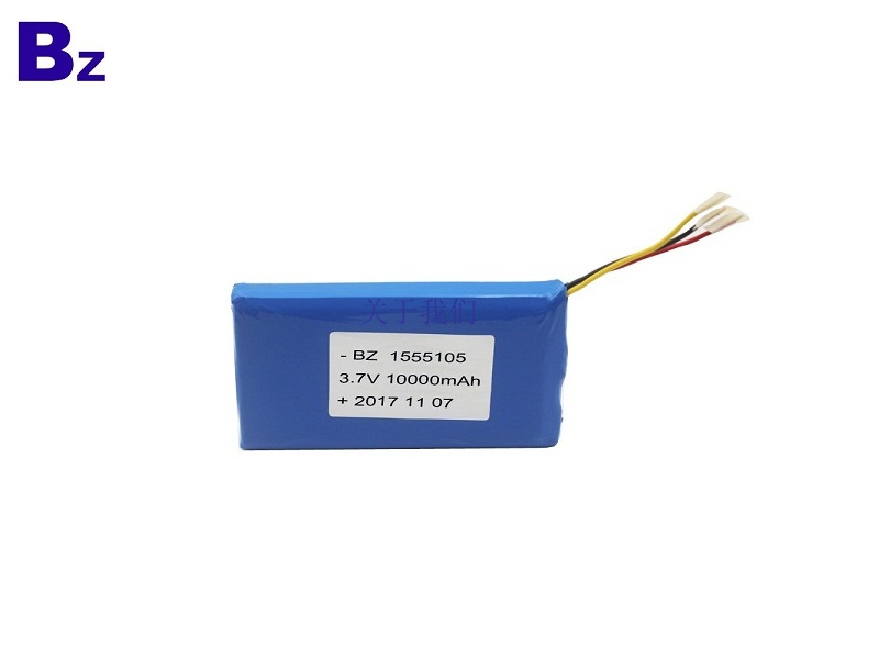 10000mAh 3.7V Rechargeable Polymer Li-ion Battery