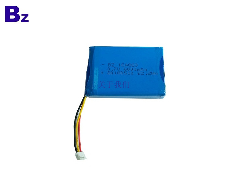 164869 3.7V 6000mAh 锂电池组