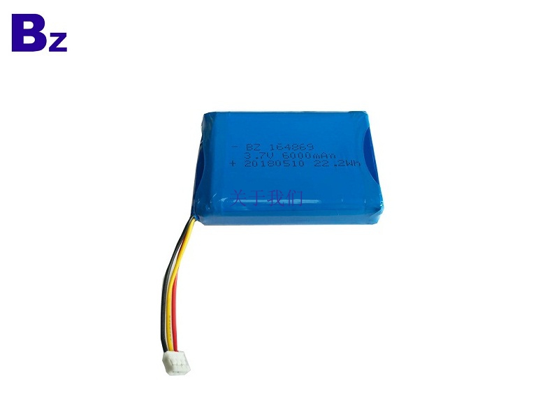 3.7V 6000mAh Lipo Battery Pack