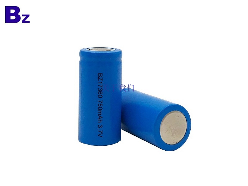 17360 750mAh 3.7V Rechargeable Li-ion Battery