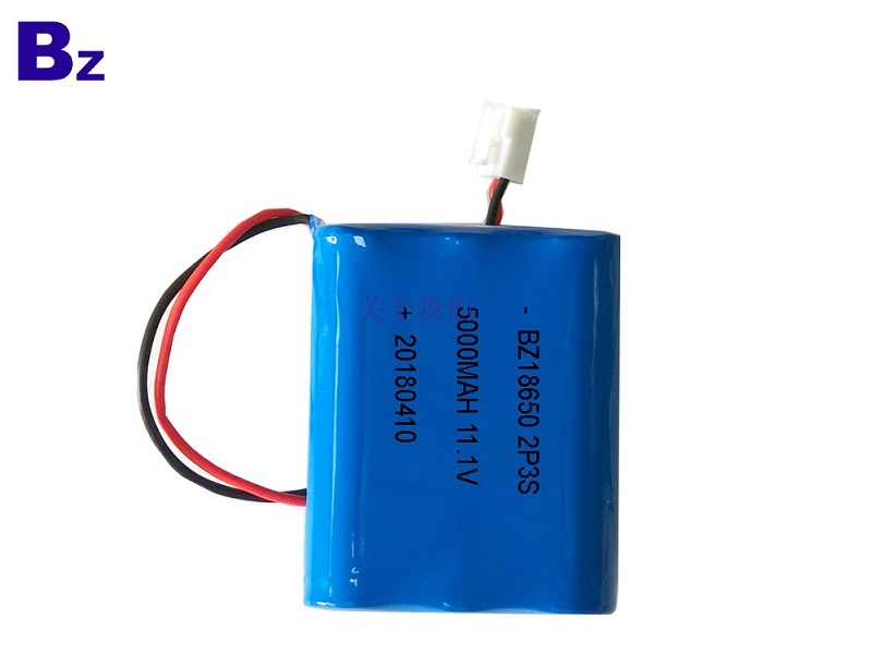 18650-2P3S 5000mAh 11.1V 锂离子电池