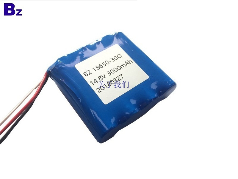 18650 3000mah 15A Discharge 14.8V Li-ion Battery