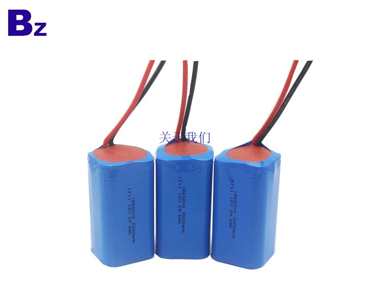 BZ 18650 4S 2000mAh 14.8V 可充电锂离子电池