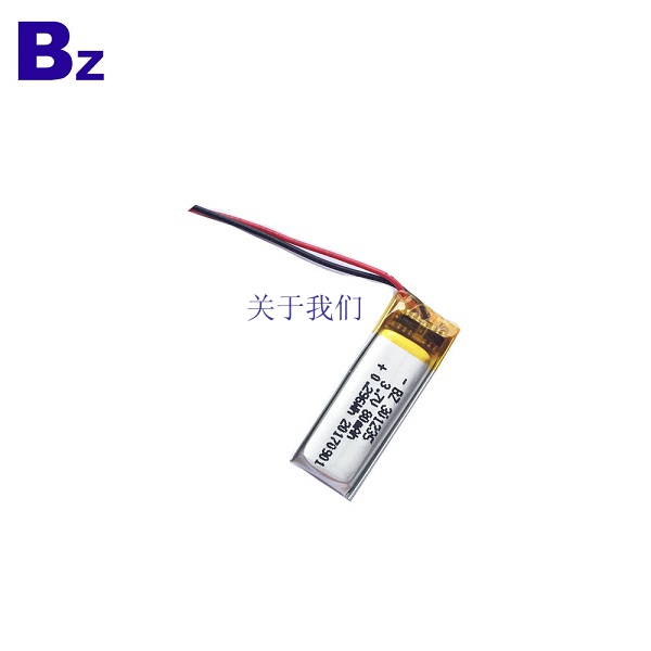 3.7V 80mAh Rechargeable LiPo Battery