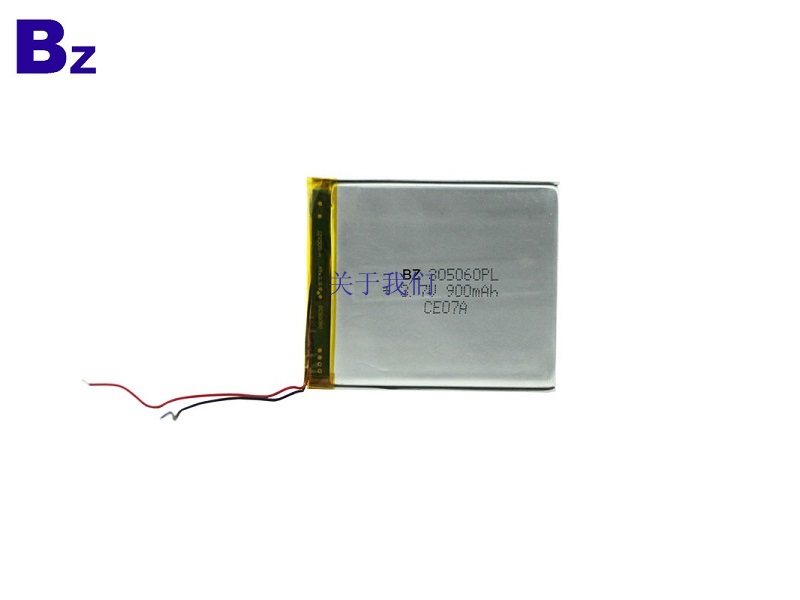 900毫安3.7V可充电聚合物锂离子电池