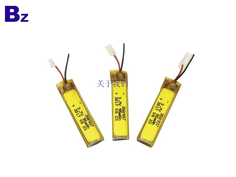 95mAh 3.7V可充电锂聚合物电池