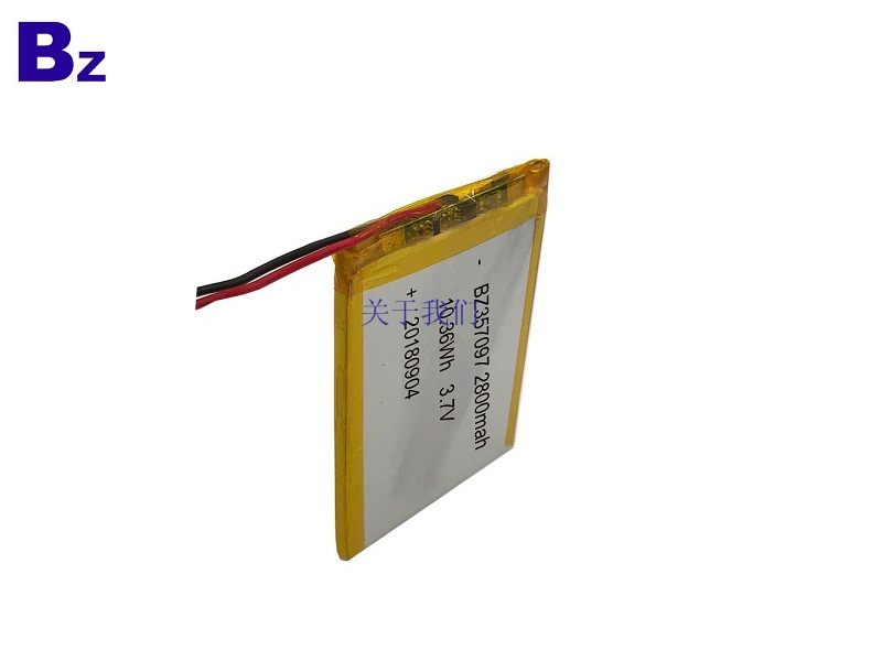 2800mAh 3.7V Li-Polymer Battery 