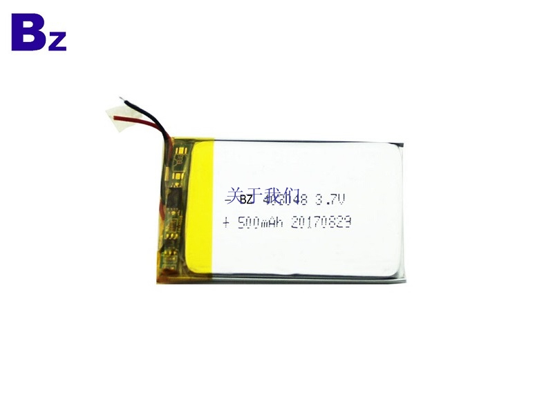 500mAh 锂聚合物电池