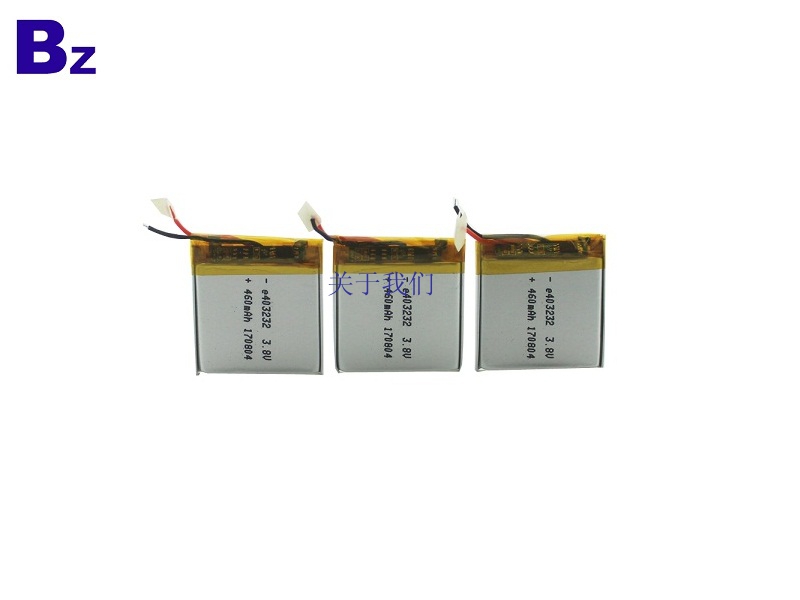 460mah 3.8V Rechargeable Li-Polymer Battery