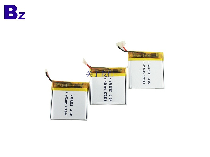 460mah 3.8V Li-Polymer Battery