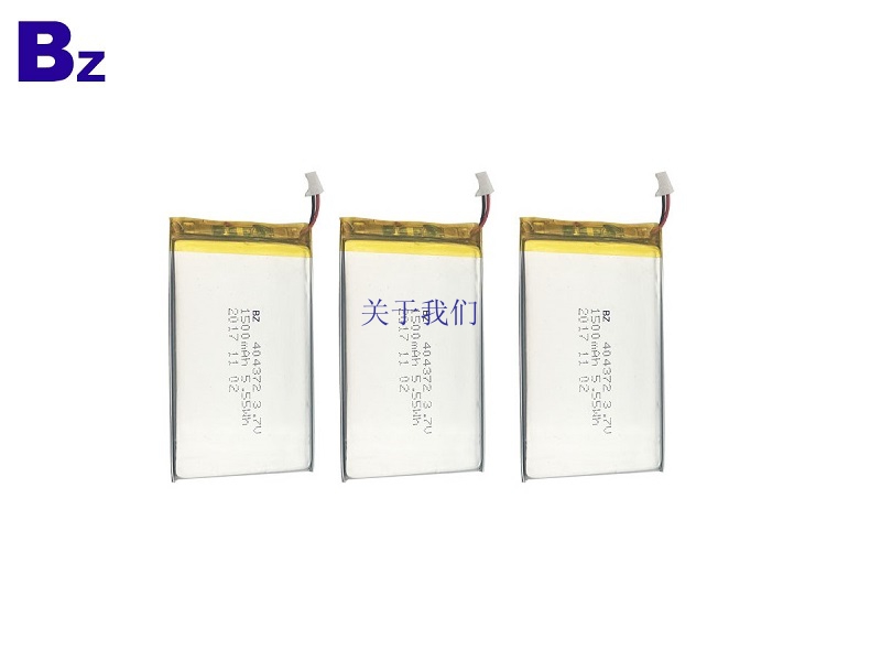 1500mAh 3.7V 可充电锂聚合物电池