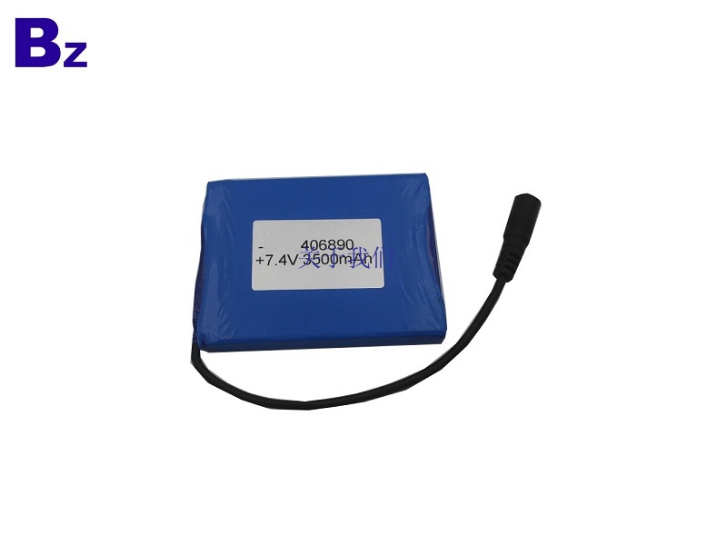 Rechargeable Lipo Battery BZ 406890 2S 7.4V 3500mAh Polymer Li-ion Battery