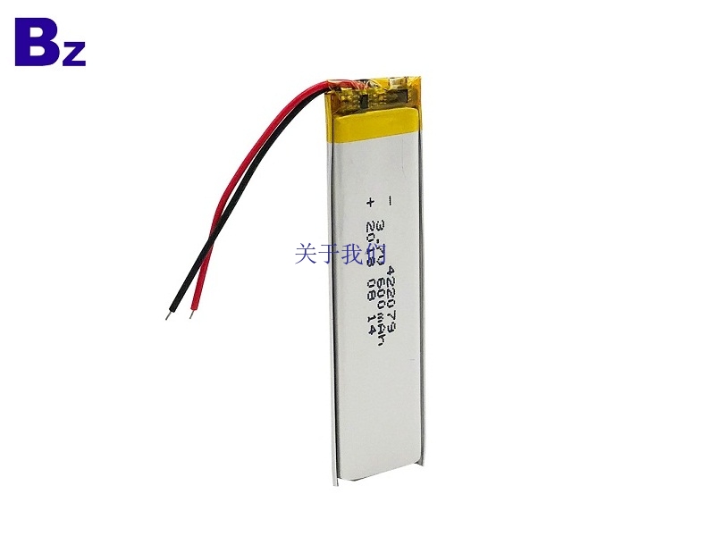 600mAh 聚合物锂离子电池