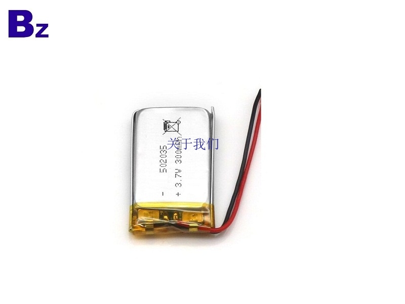 300mAh 3.7V Li-ion Battery