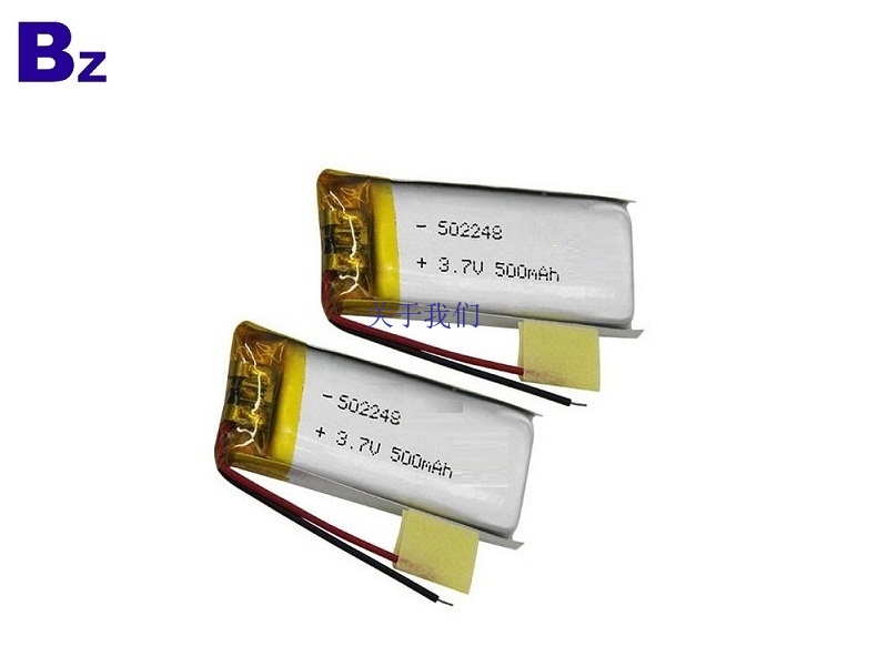 500mAh 3.7V Lithium Battery