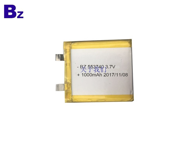 1000mAh 3.7V Rechargeable Li-Polymer Battery