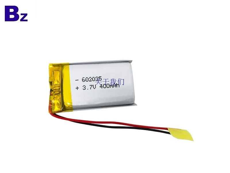 400mAh 3.7V锂离子电池