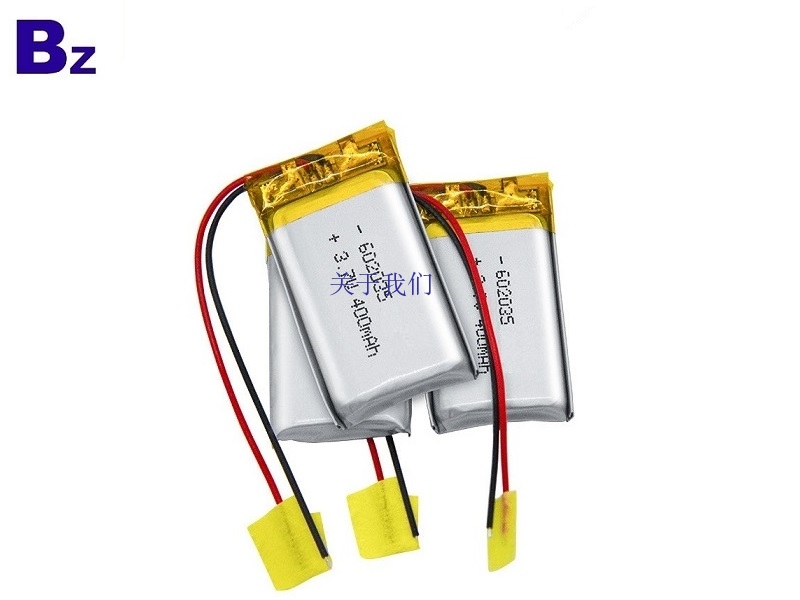 400mAh 3.7V Li-ion Battery