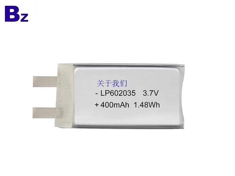 602035 400mAh 3.7V Li-ion Battery