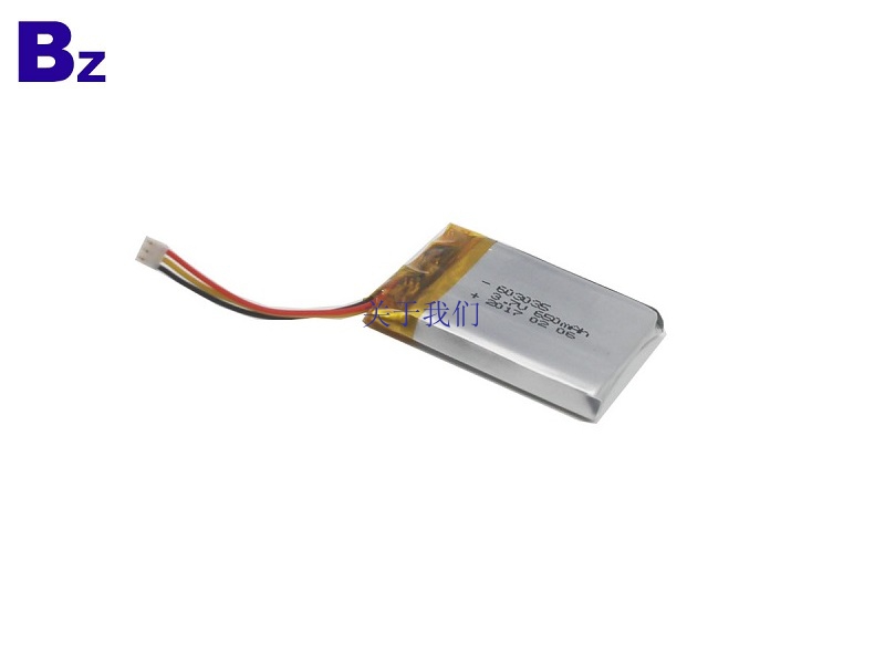 650mAh 3.7V Li-Polymer Battery