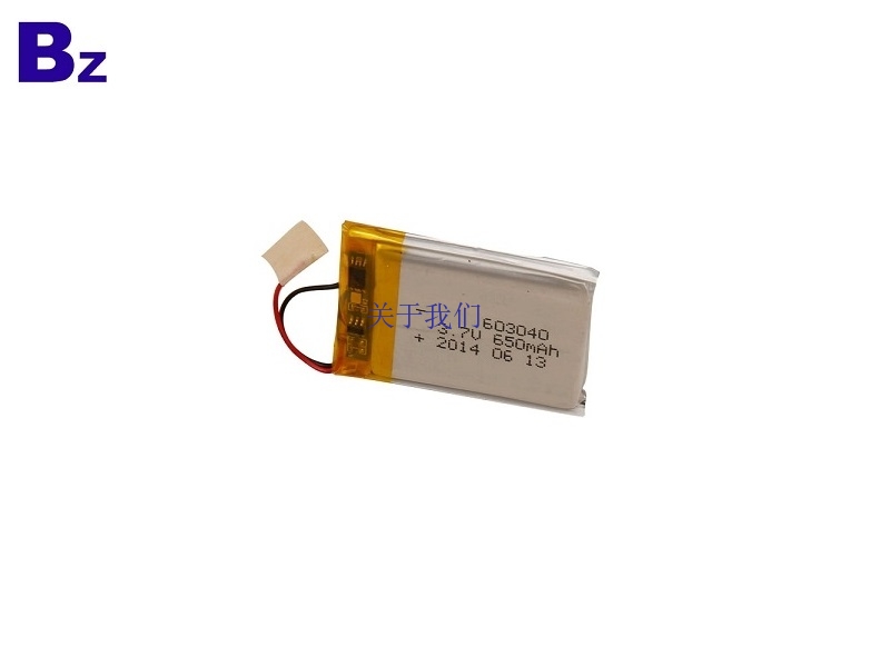 650mAh 3.7V Lipo Battery