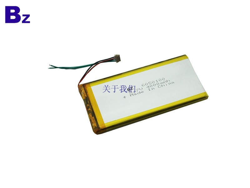 6050100 4000mah 3.7V可充电锂聚合物电池