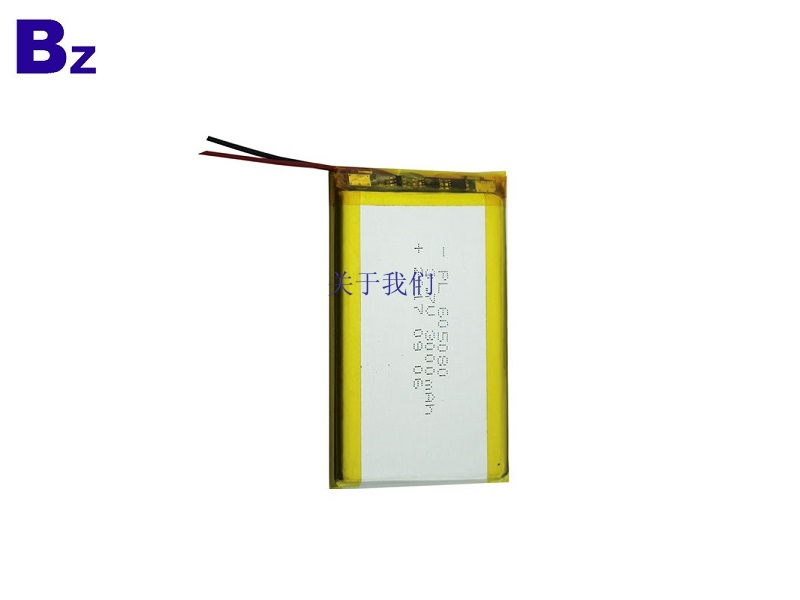 605080 3000mah 3.7V可充电LiPo电池