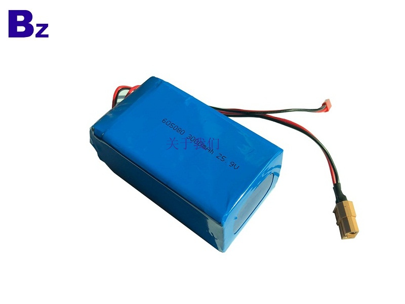 BZ 605080-7S 25.9V 3000mAh 聚合物锂离子电池组