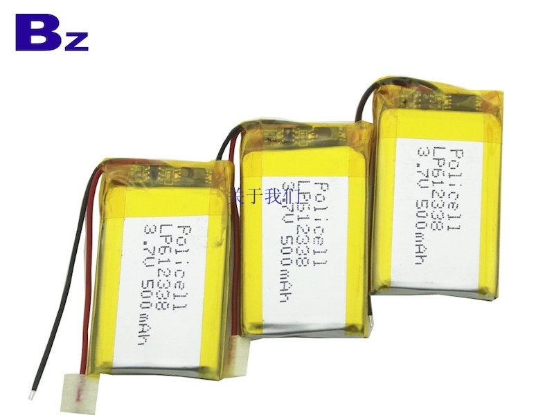 500mAh 3.7V Rechargeable LiPo Battery