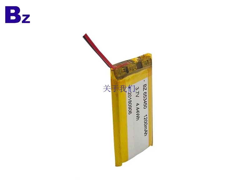 ODM 1200mah 3.7V  Li-polymer Battery