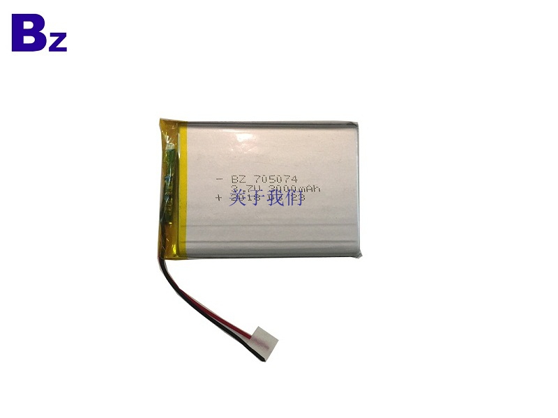 705074 3000mah 3.7V 锂电池