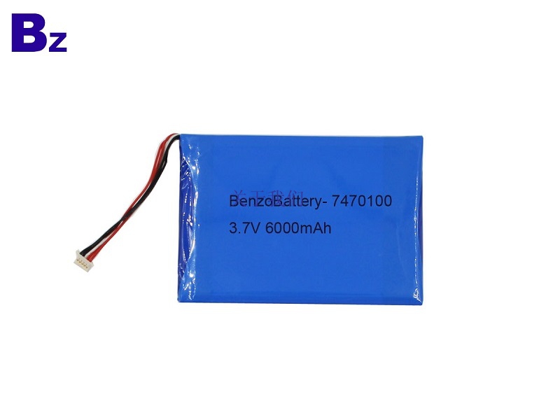 6000mah 3.7V Lipo Battery For Medical Products