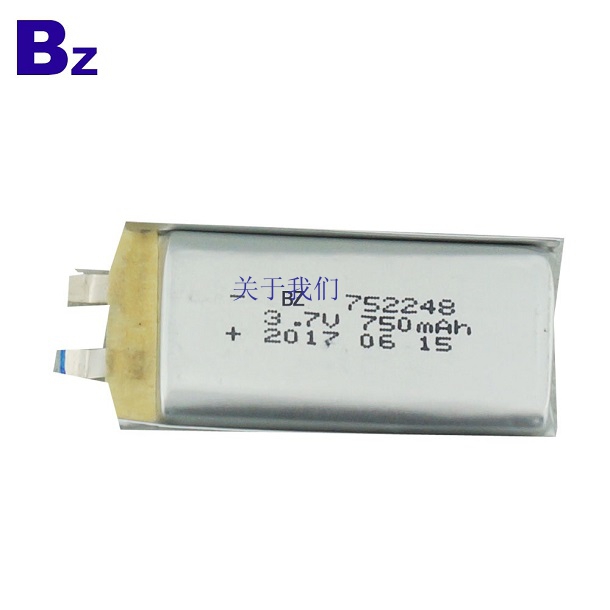 750mAh 3.7V 锂聚合物电池可用于医疗产品