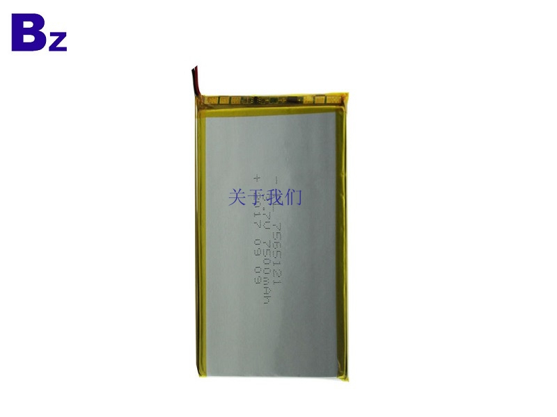 7565121 3.7V 7500mAh LiPo Battery