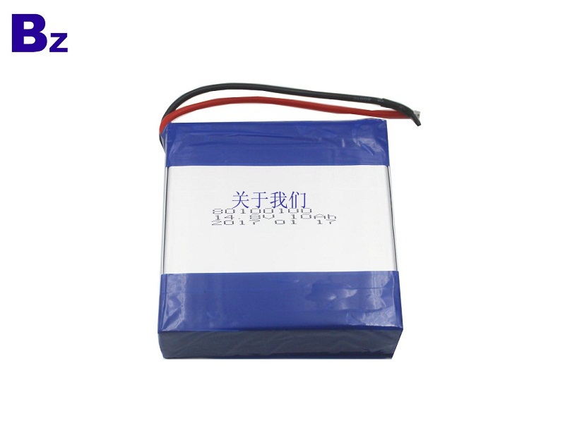 Customized Hot Selling Rechargeable Polymer Li-ion Battery BZ 80100100-4S 14.8V 10AH Lipo Battery Pack