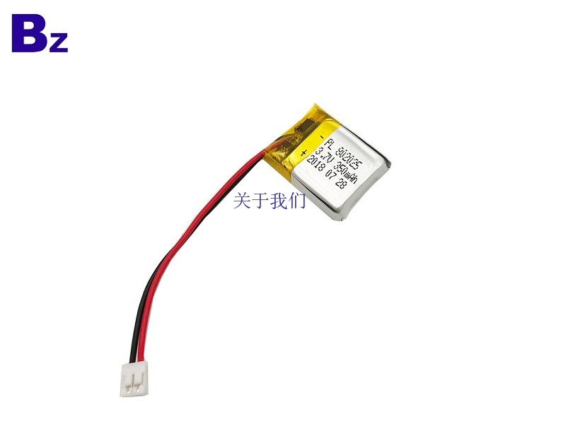 350mah 3.7V Rechargeable Li-polymer Battery