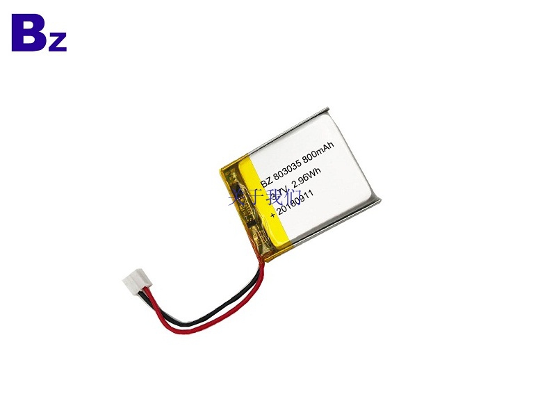 800mAh KC Certification Lipo Battery