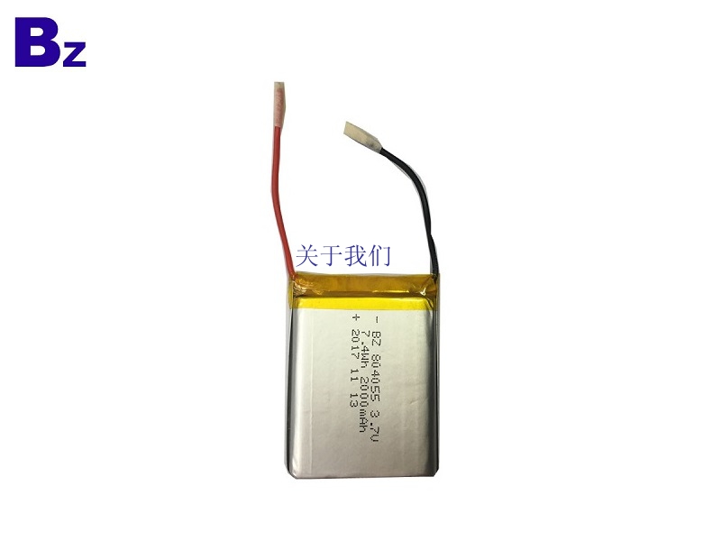 804055 7.4V 2000mAh LiPo Battery