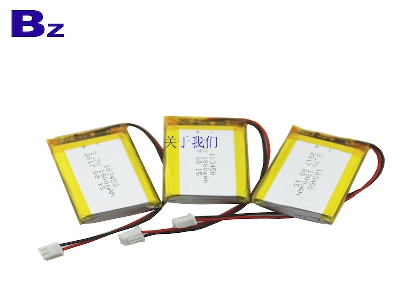 103450 1800mah 3.7V锂电池