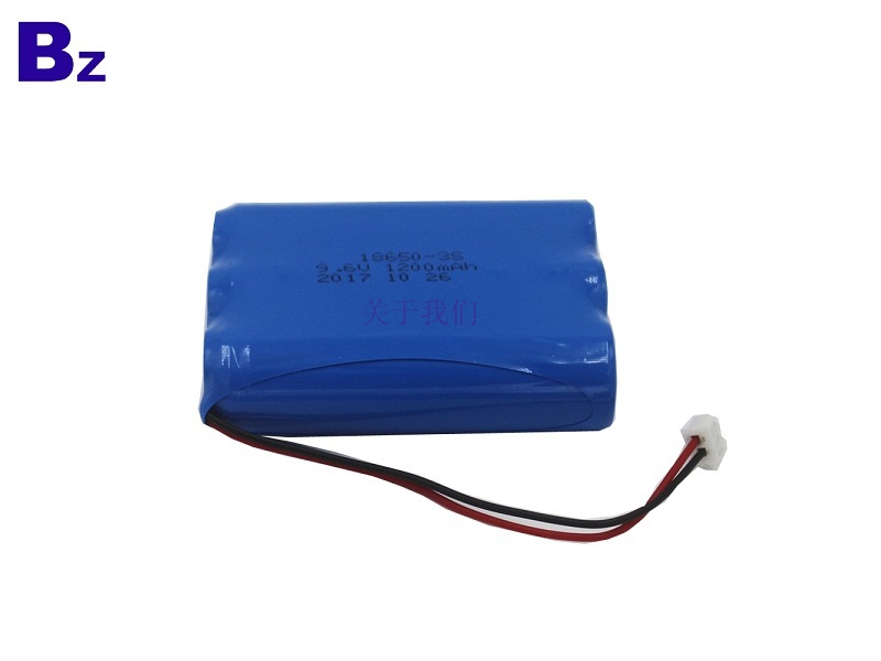 18650-3S 1200mAh 9.6V 可充電LiFePO4電池組