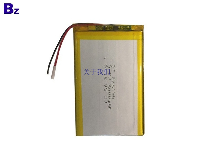 5000mAh 3.7V 锂聚合物电池